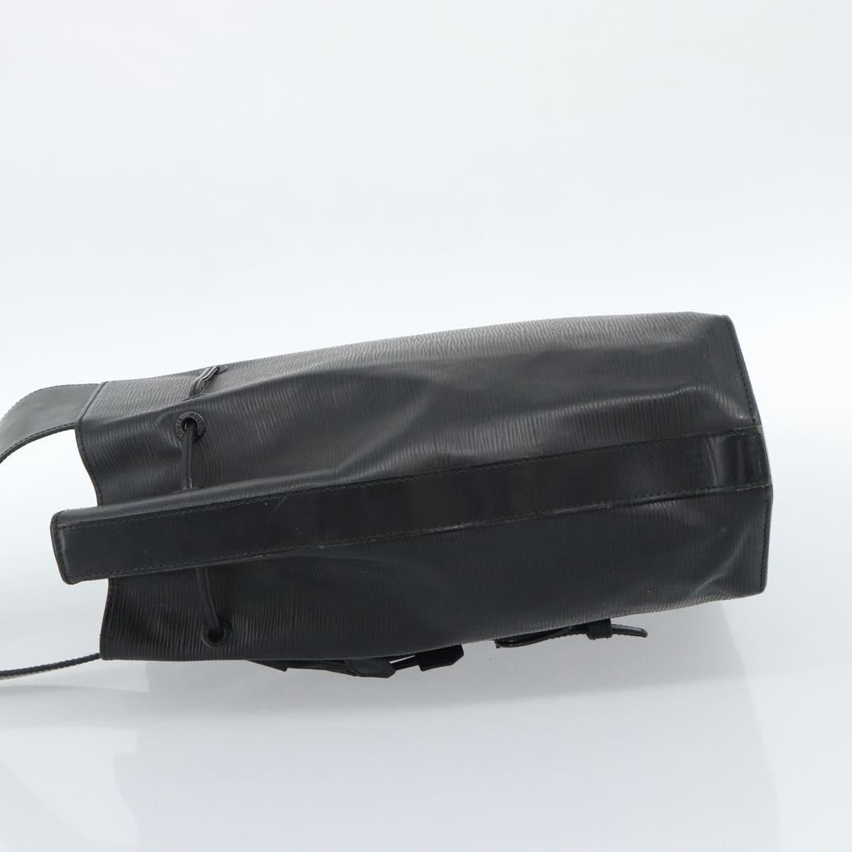 LOUIS VUITTON Epi Sac A Dos Shoulder Bag Black M80153 LV Auth ka4567