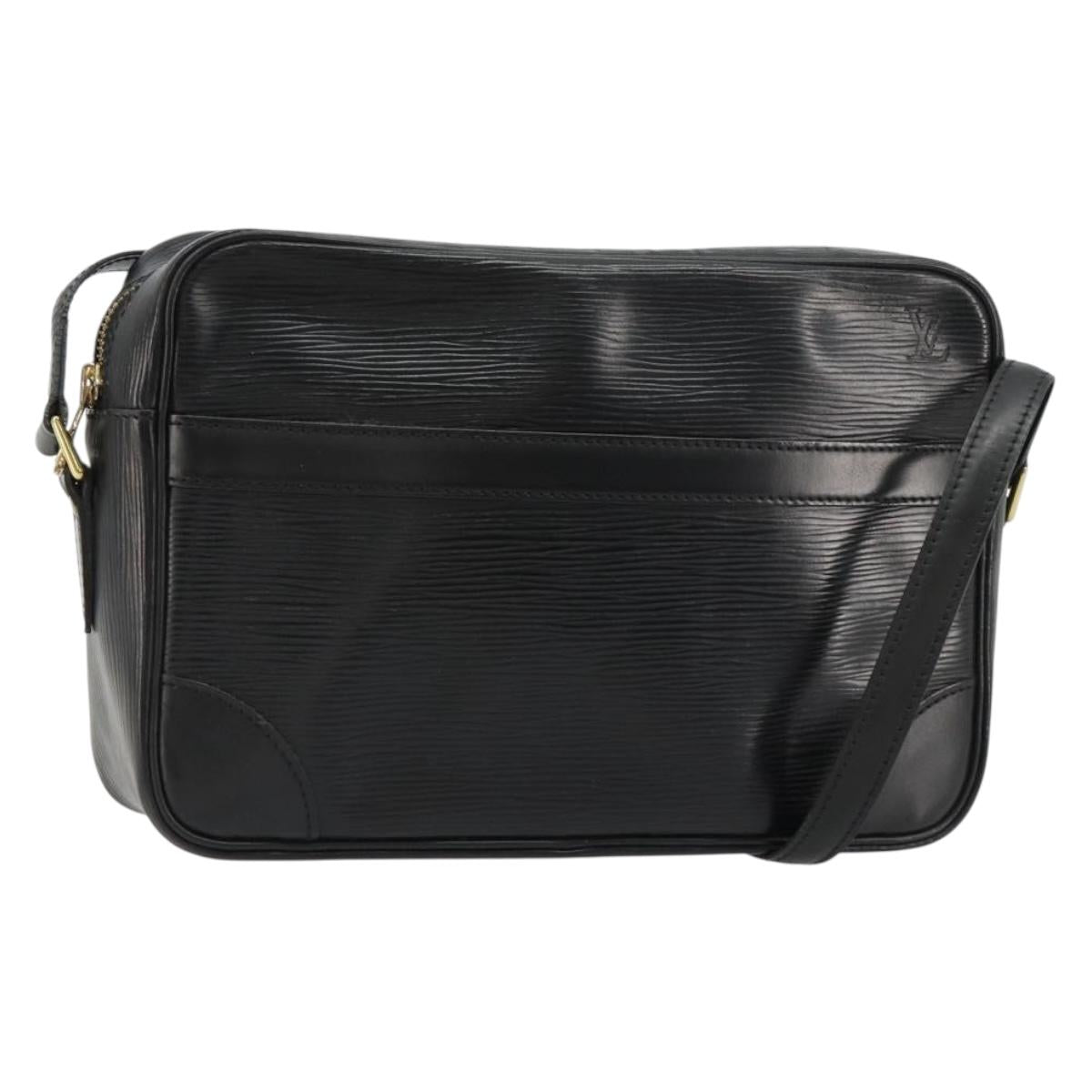 LOUIS VUITTON Epi Trocadero 27 Shoulder Bag Black M52312 LV Auth ka4568A
