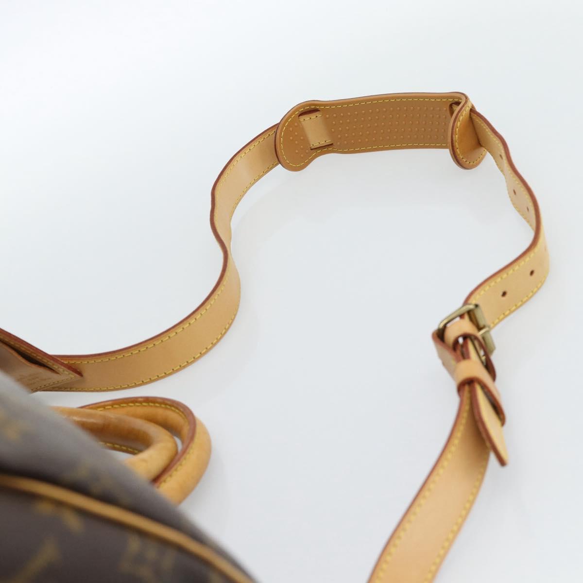 LOUIS VUITTON Monogram Keepall Bandouliere 55 Boston Bag M41414 LV Auth ka4586A