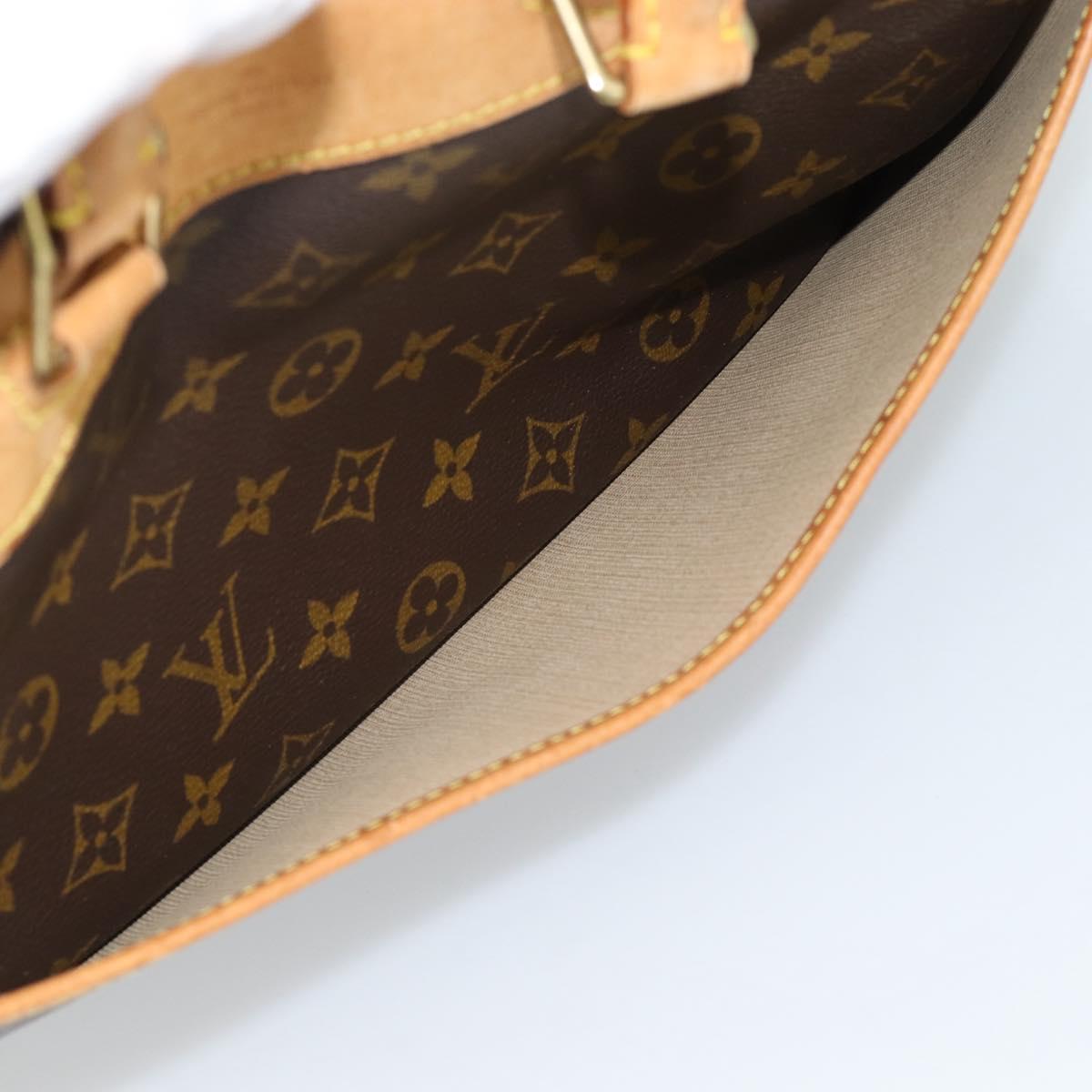 LOUIS VUITTON Monogram Deauville Hand Bag M47270 LV Auth ka4592
