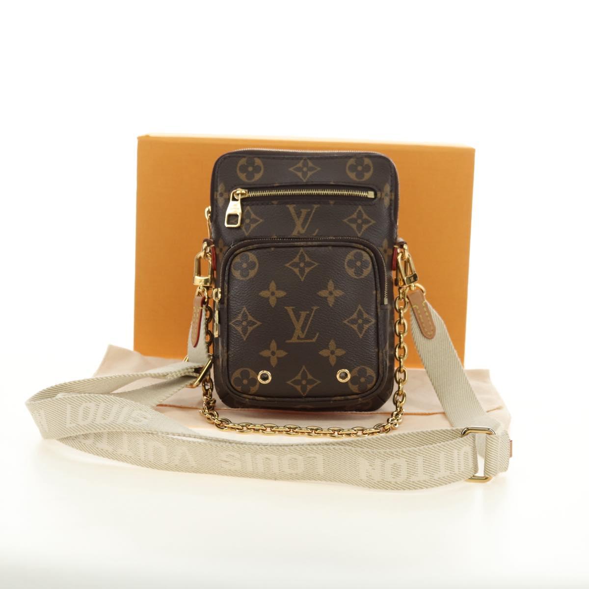 LOUIS VUITTON Monogram Utility Cross Body Shoulder Bag M80746 LV Auth ka4594V