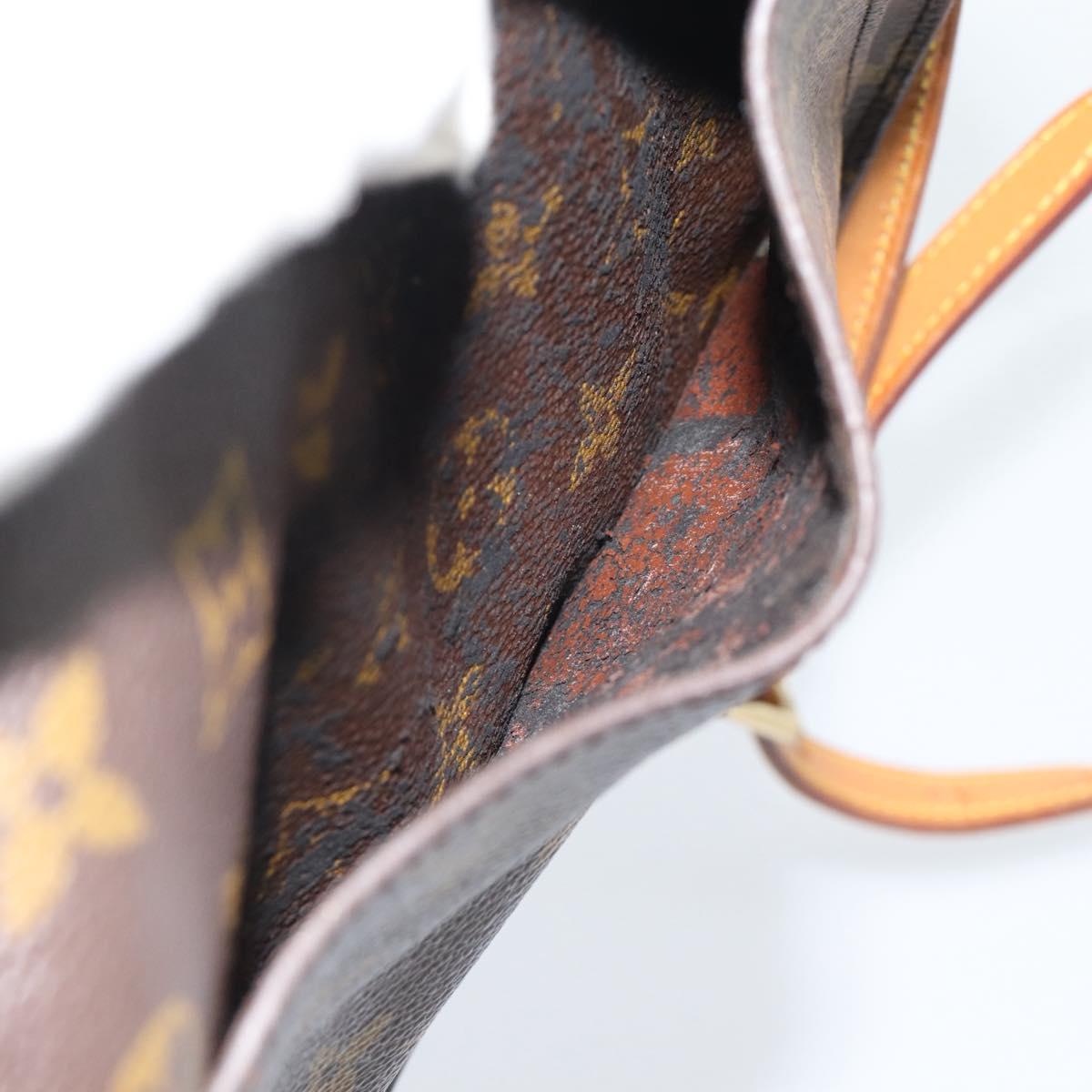 LOUIS VUITTON Monogram Saint Cloud MM Shoulder Bag M51243 LV Auth ka4598