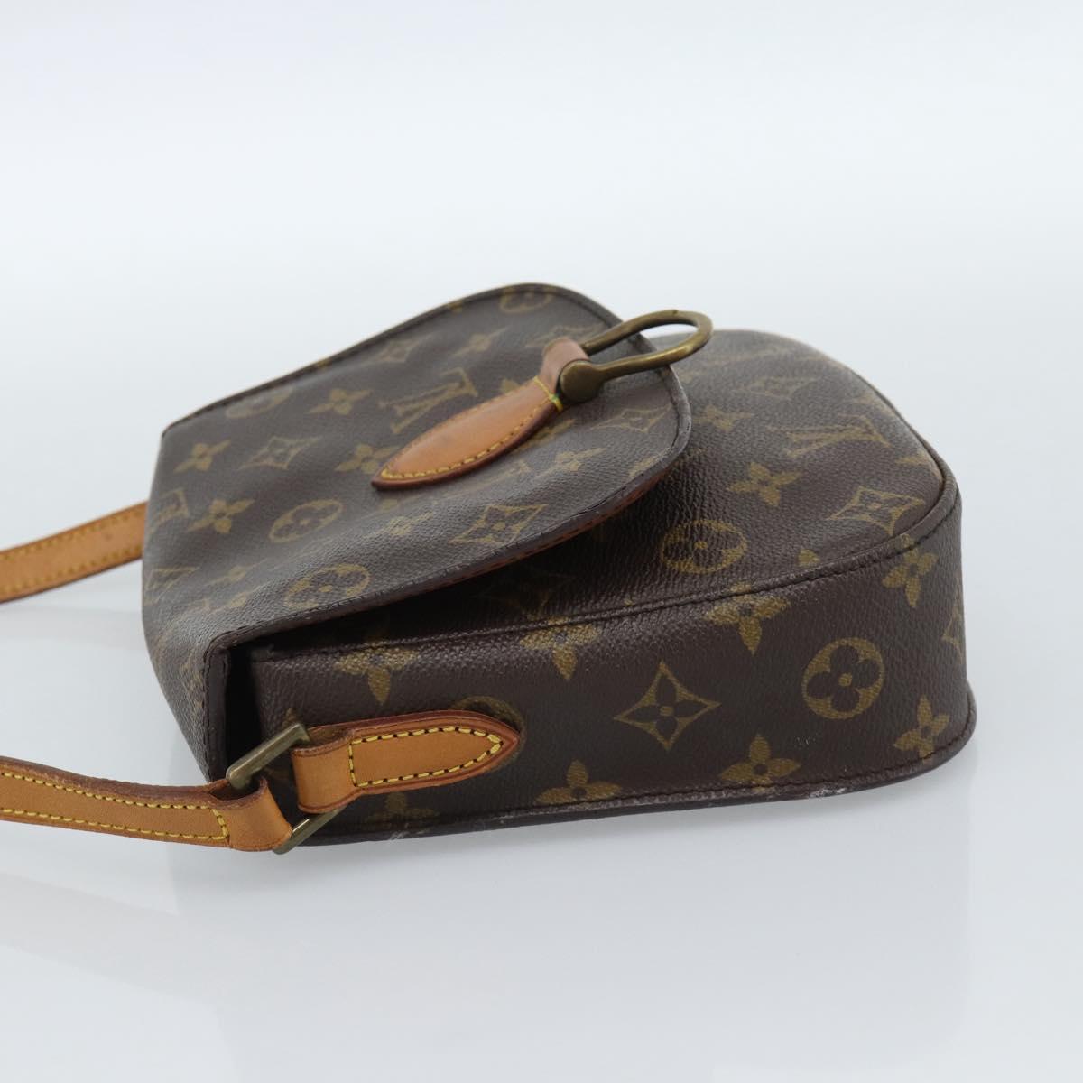 LOUIS VUITTON Monogram Saint Cloud MM Shoulder Bag M51243 LV Auth ka4598
