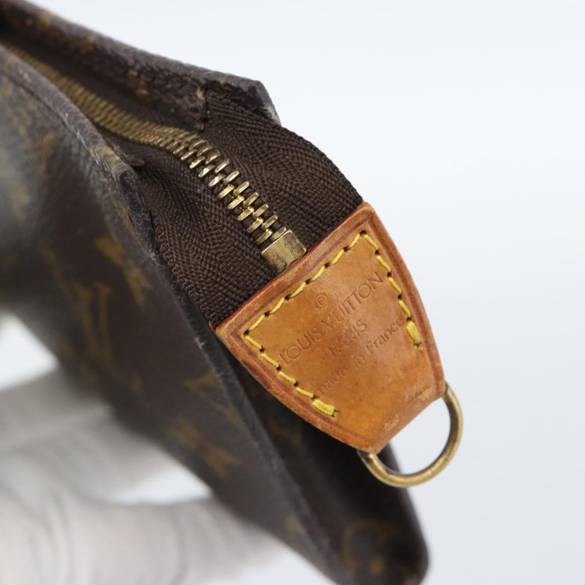 LOUIS VUITTON Monogram Bucket PM Accessory Pouch LV Auth ka4600