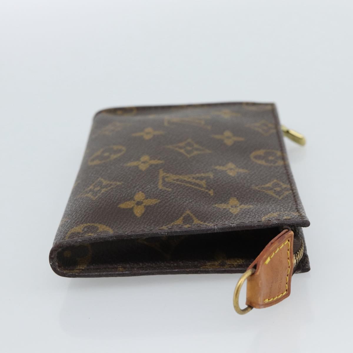 LOUIS VUITTON Monogram Bucket PM Accessory Pouch LV Auth ka4600