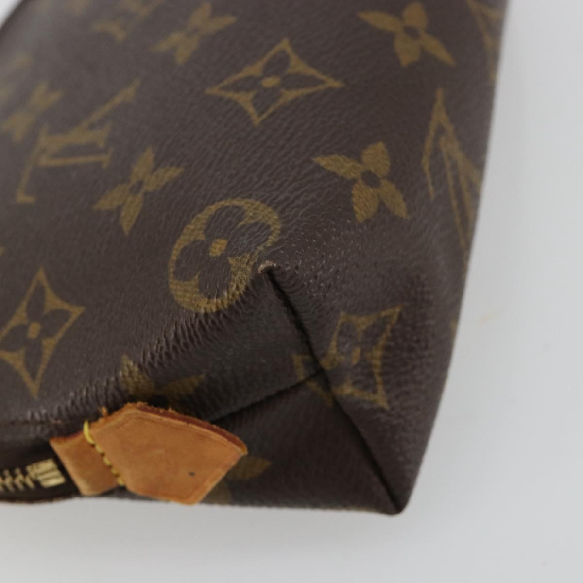 LOUIS VUITTON Monogram Pochette Cosmetic PM Pouch M43998 LV Auth ka4601