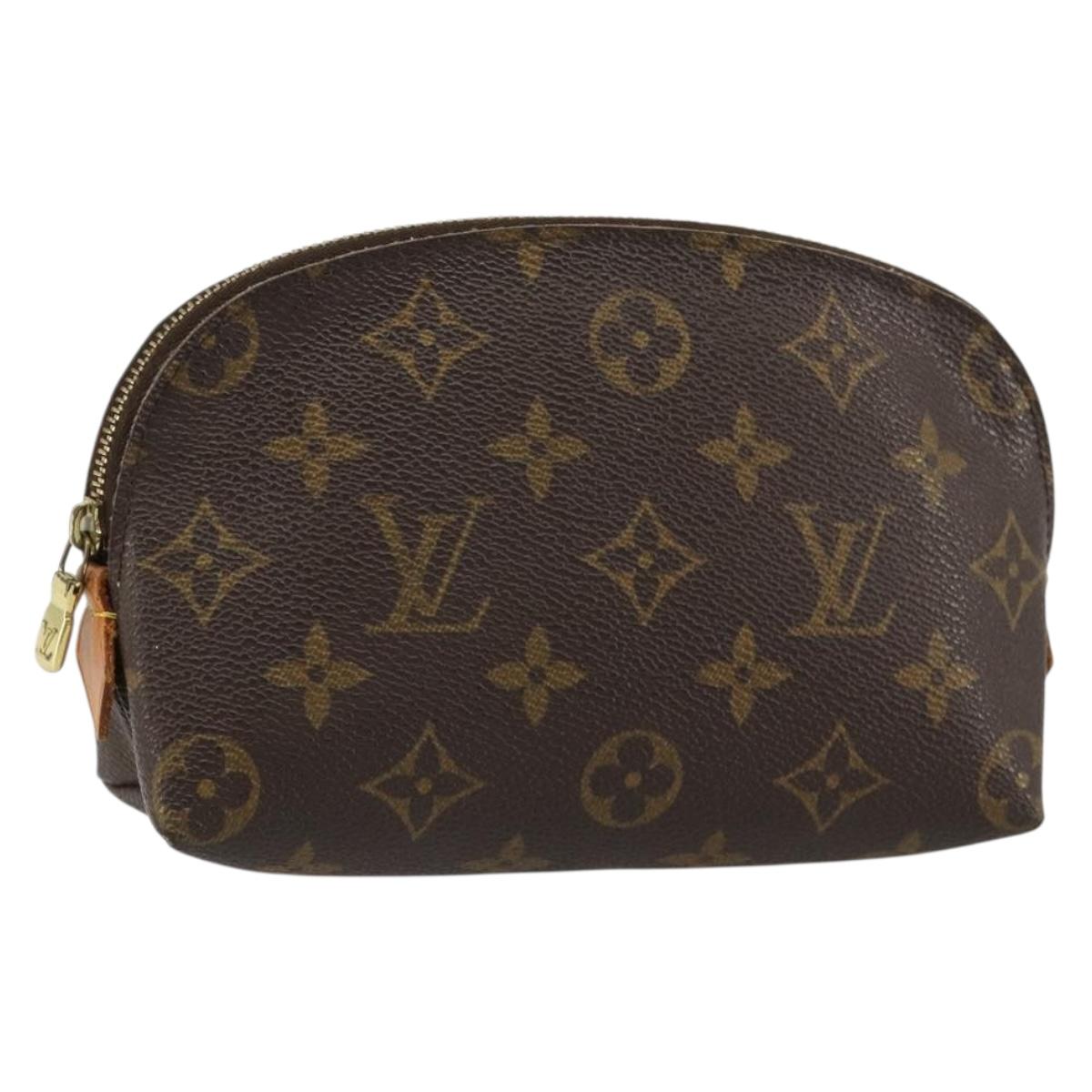 LOUIS VUITTON Monogram Pochette Cosmetic PM Pouch M43998 LV Auth ka4601