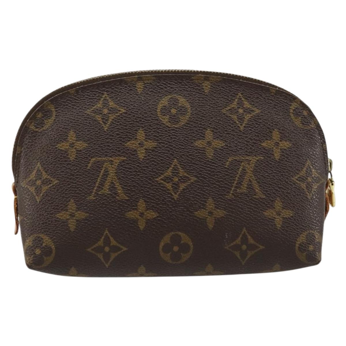 LOUIS VUITTON Monogram Pochette Cosmetic PM Pouch M43998 LV Auth ka4601