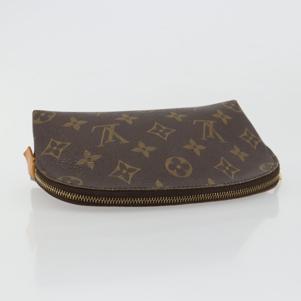 LOUIS VUITTON Monogram Pochette Cosmetic PM Pouch M43998 LV Auth ka4601