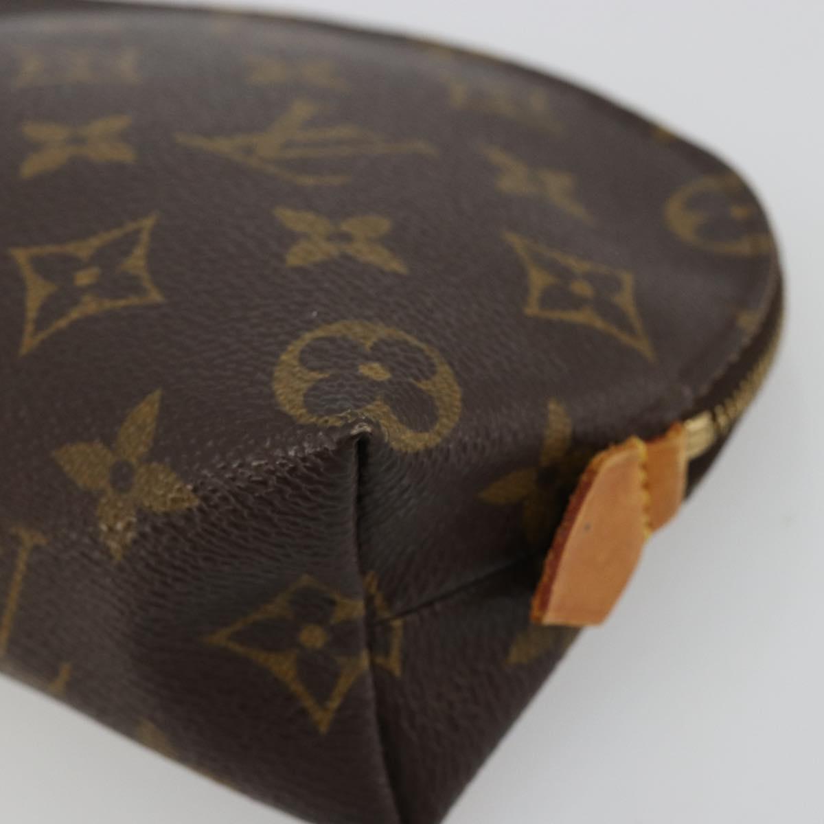 LOUIS VUITTON Monogram Pochette Cosmetic PM Pouch M43998 LV Auth ka4601