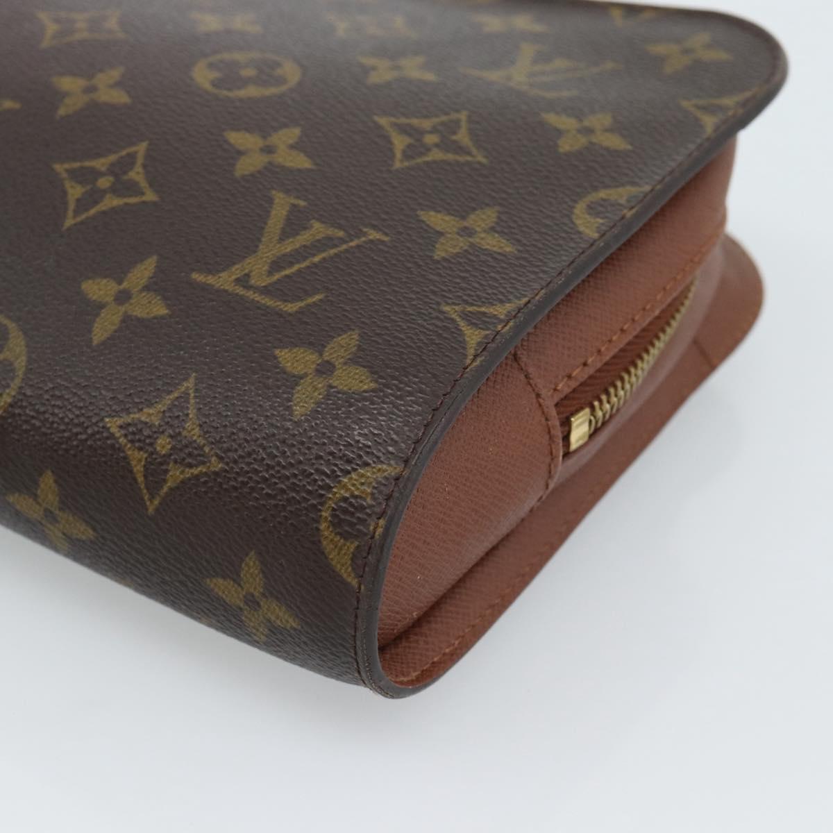 LOUIS VUITTON Monogram Orsay Clutch Bag M51790 LV Auth ka4615