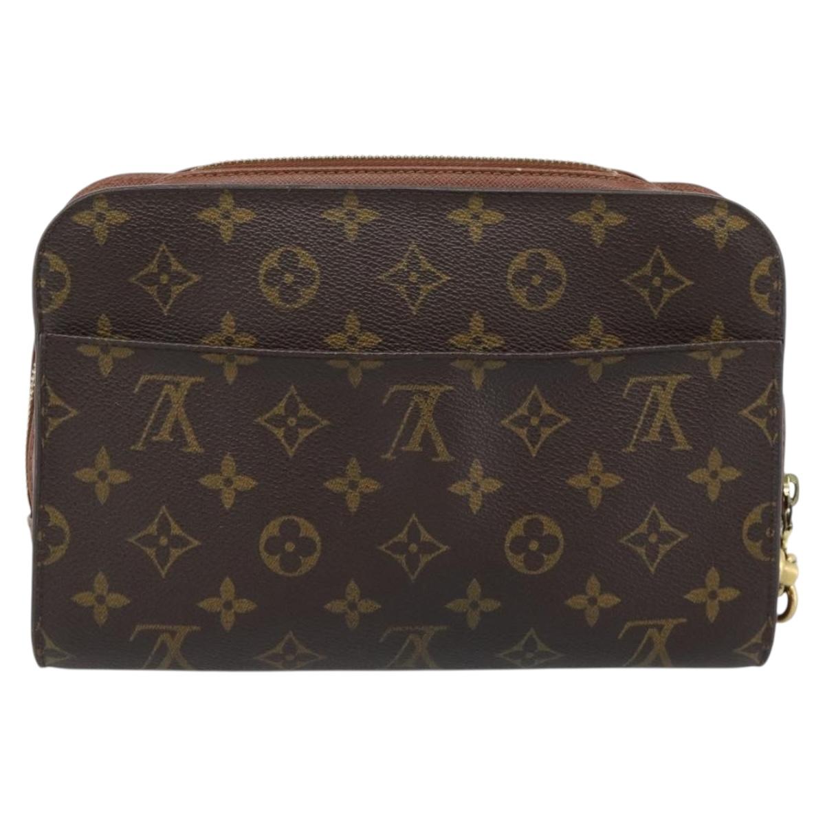 LOUIS VUITTON Monogram Orsay Clutch Bag M51790 LV Auth ka4615