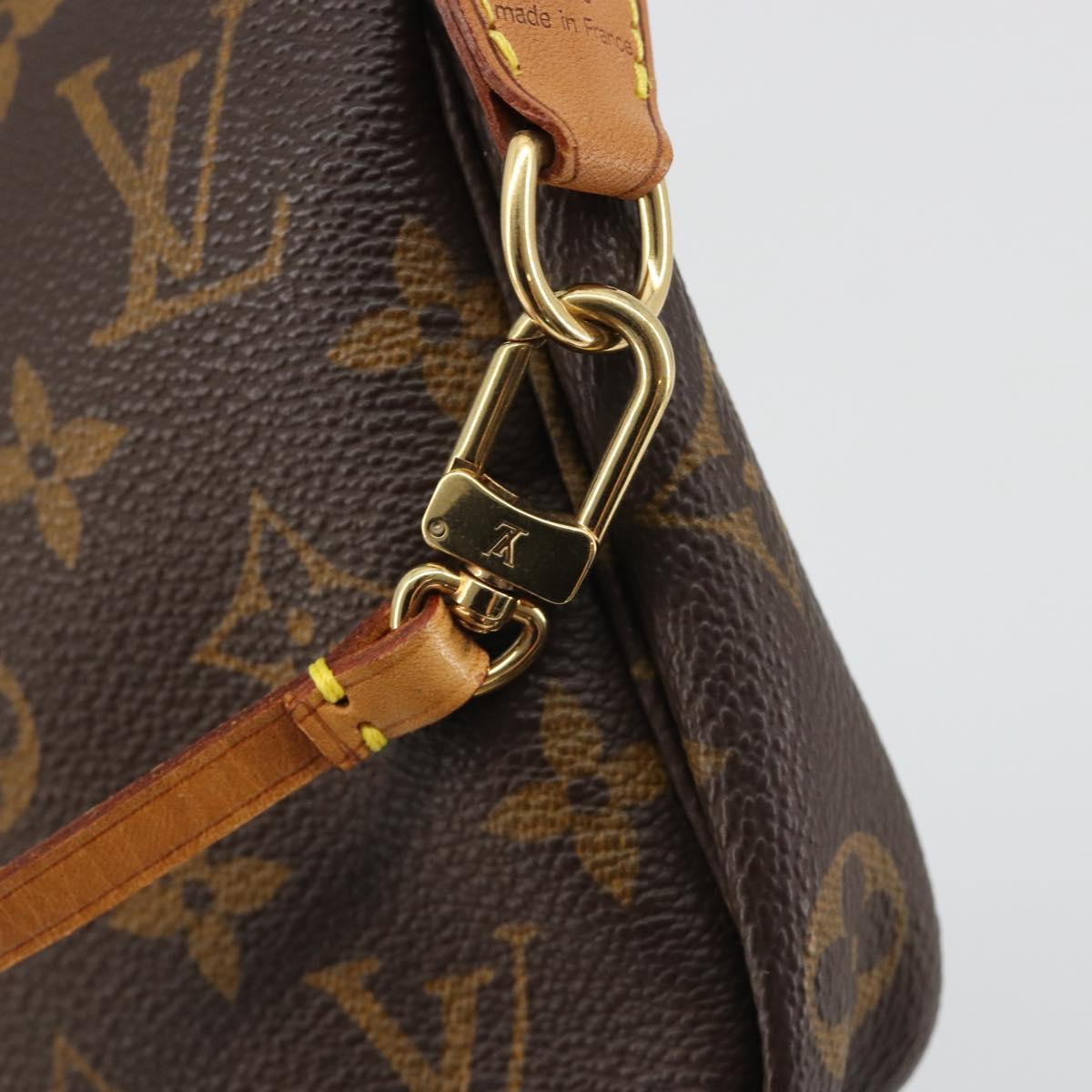 LOUIS VUITTON Monogram Pochette Accessoires Pouch M51980 LV Auth ka4619V