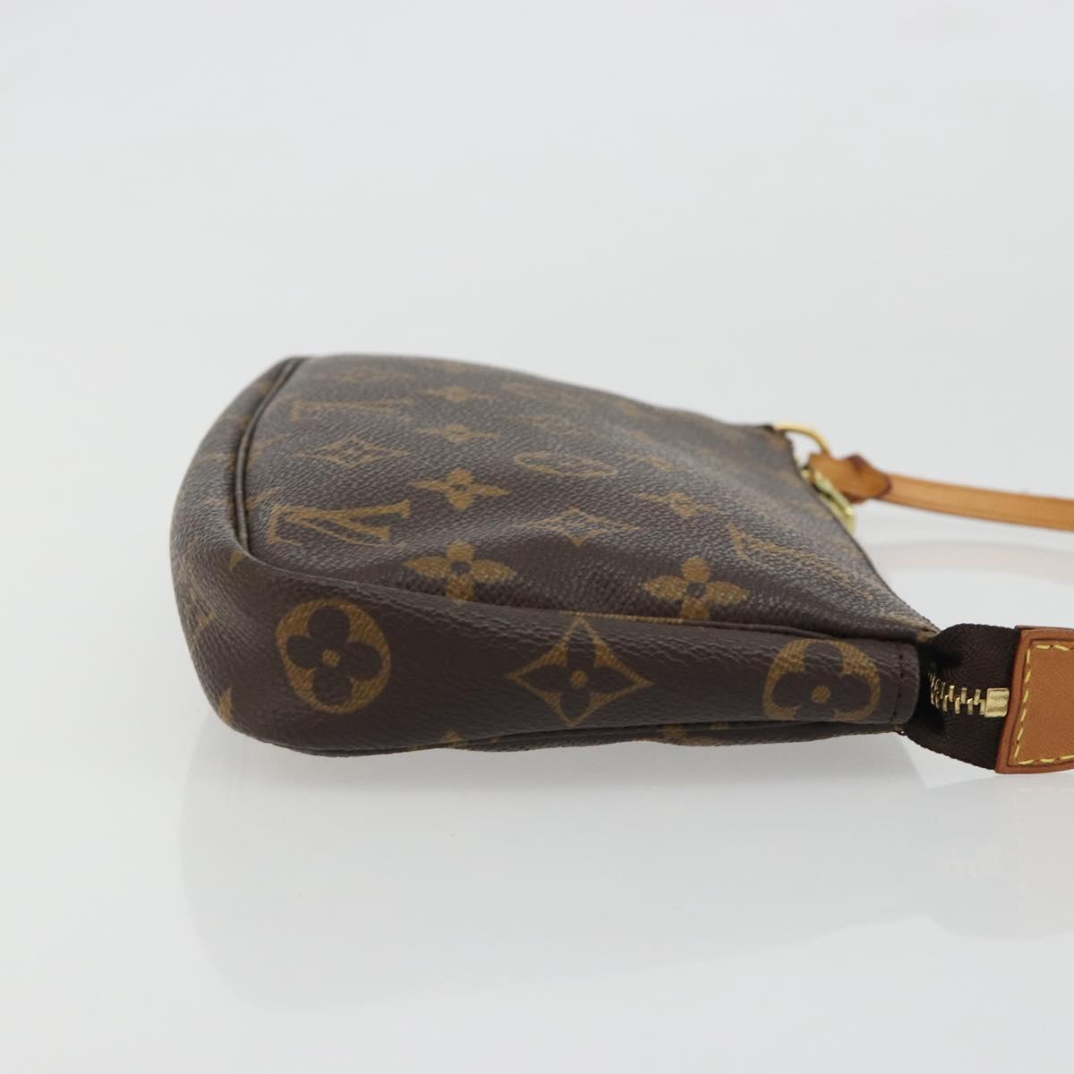 LOUIS VUITTON Monogram Pochette Accessoires Pouch M51980 LV Auth ka4619V