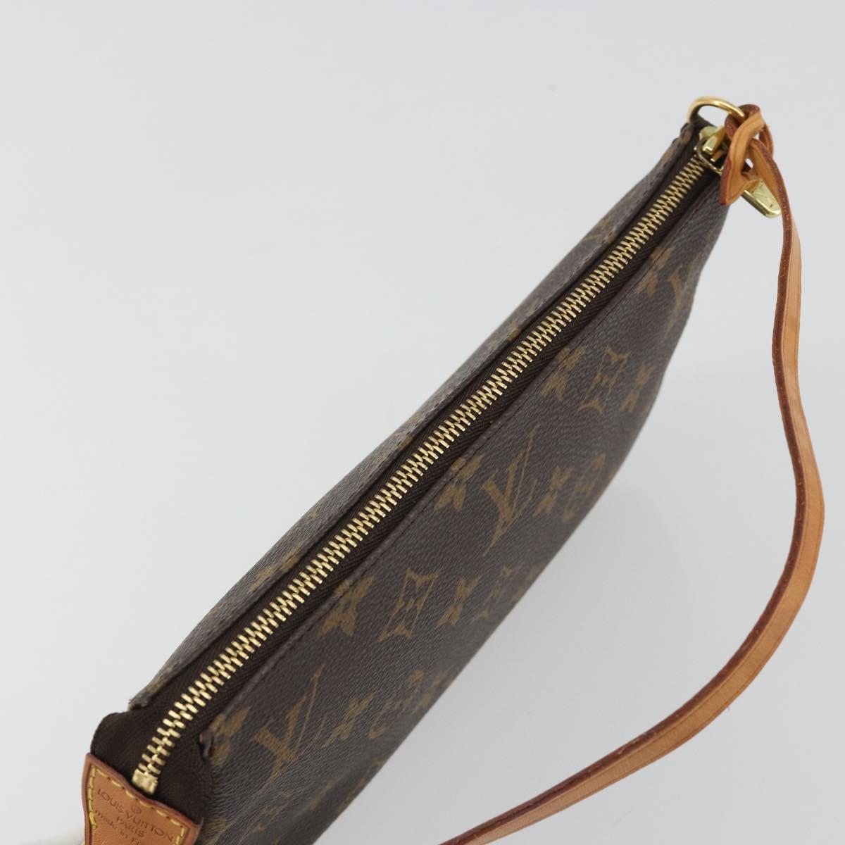 LOUIS VUITTON Monogram Pochette Accessoires Pouch M51980 LV Auth ka4619V