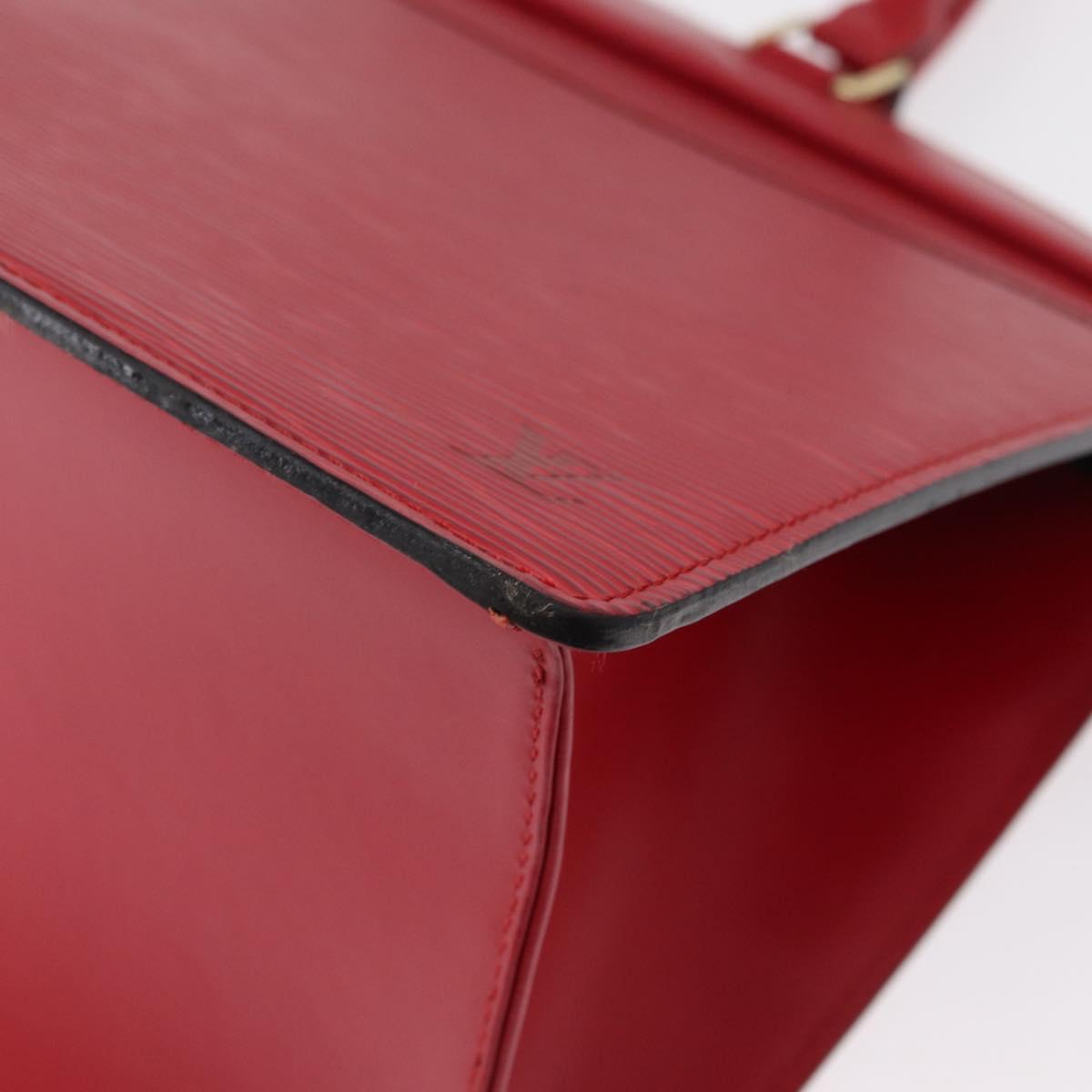 LOUIS VUITTON Epi Riviera Hand Bag Red M48187 LV Auth ka462