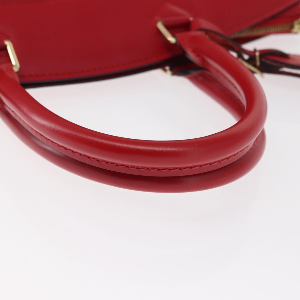 LOUIS VUITTON Epi Riviera Hand Bag Red M48187 LV Auth ka462