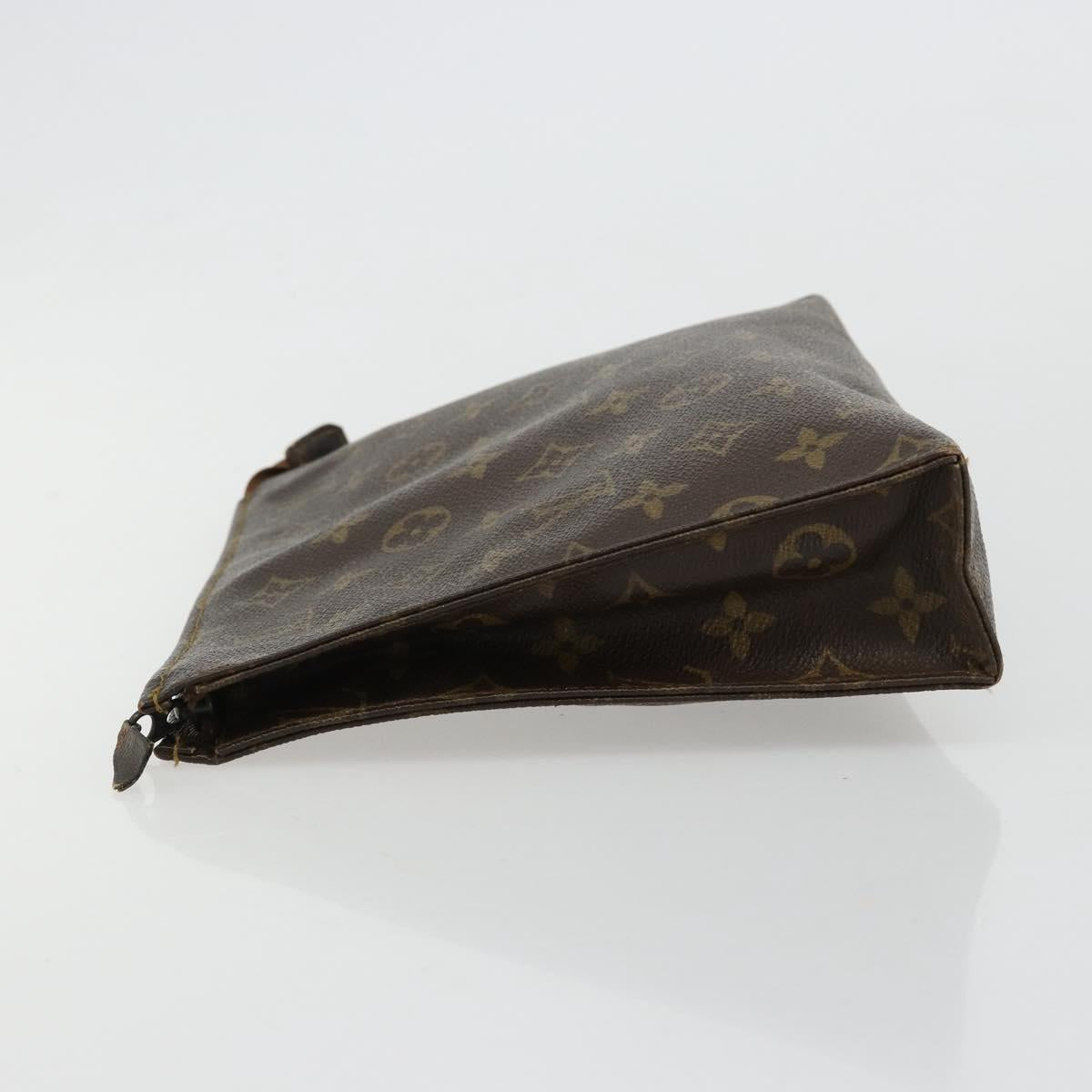 LOUIS VUITTON Monogram Poche Toilette 26 Pouch M47542 LV Auth ka4634