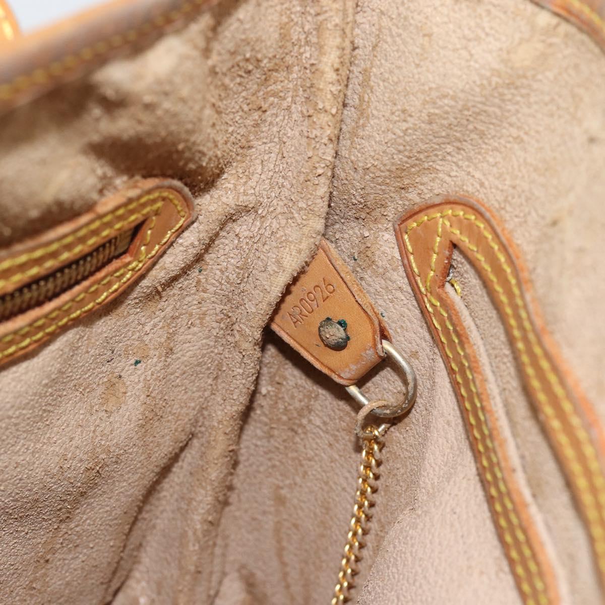 LOUIS VUITTON Monogram Bucket PM Shoulder Bag M42238 LV Auth ka4635