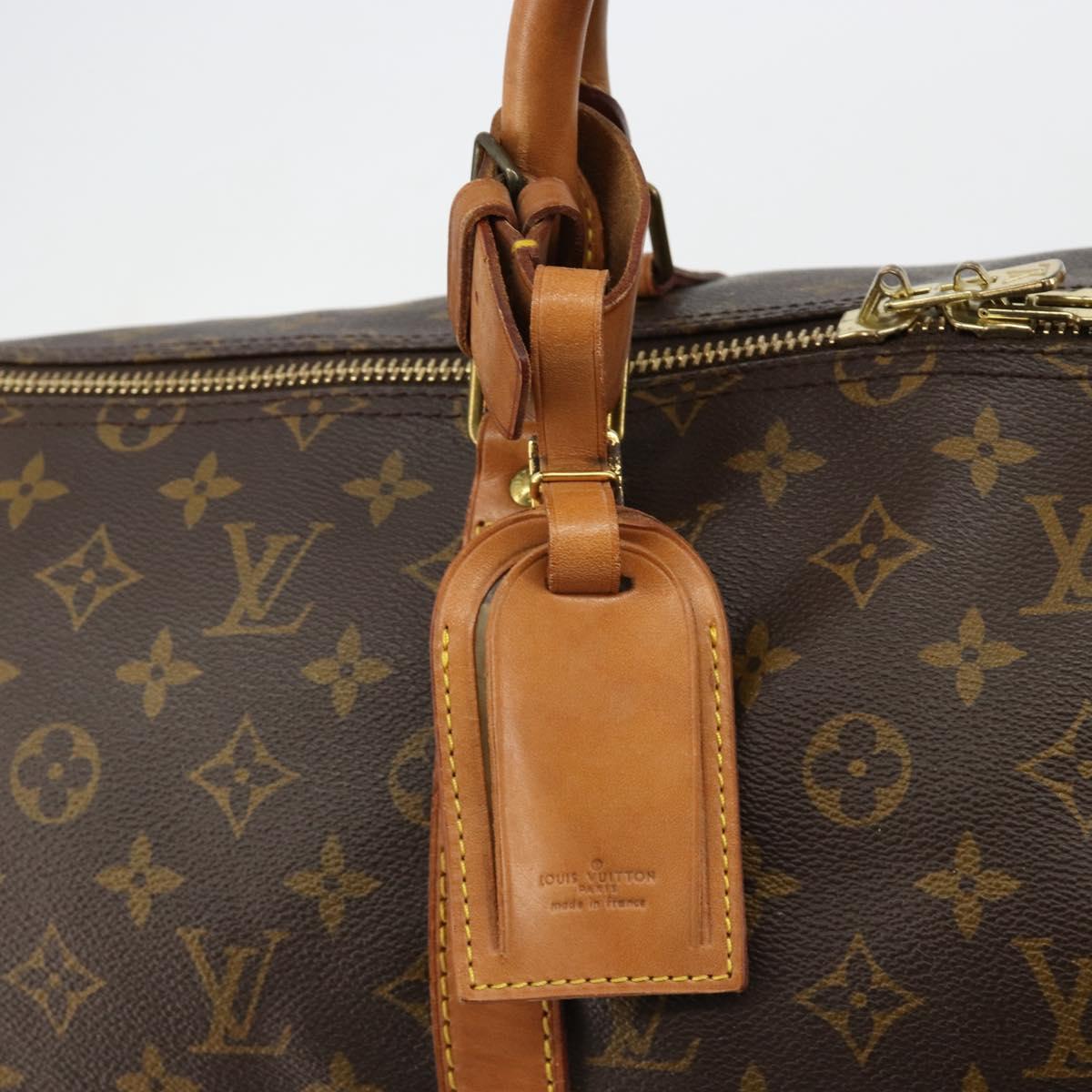 LOUIS VUITTON Monogram Keepall 50 Boston Bag M41426 LV Auth ka4646A