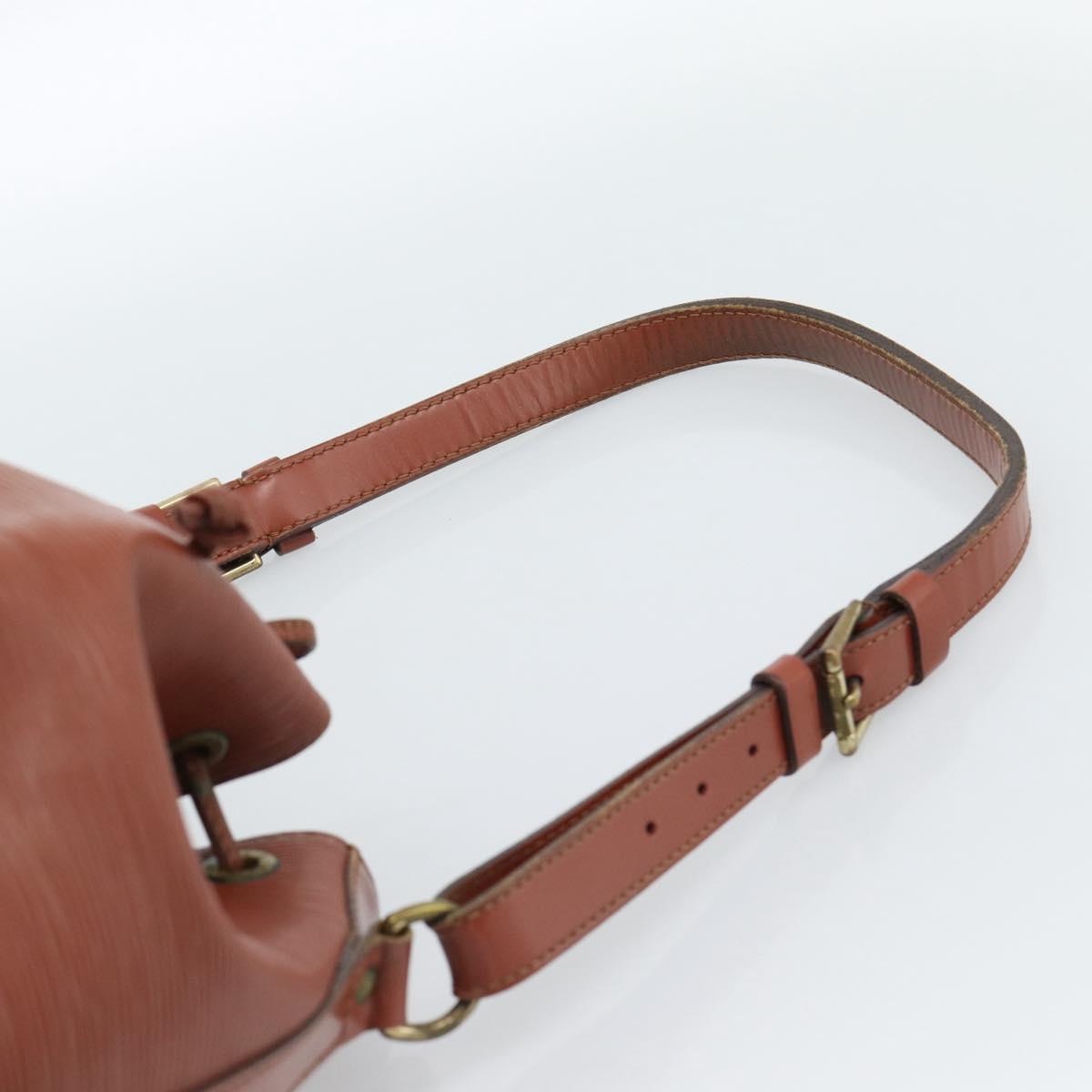LOUIS VUITTON Epi Noe Shoulder Bag Brown M44028 LV Auth ka4650