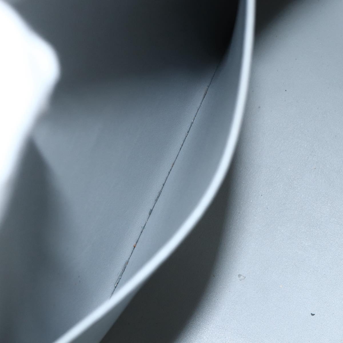 LOUIS VUITTON Monogram Vernis Houston Hand Bag Gris M91053 LV Auth ka466