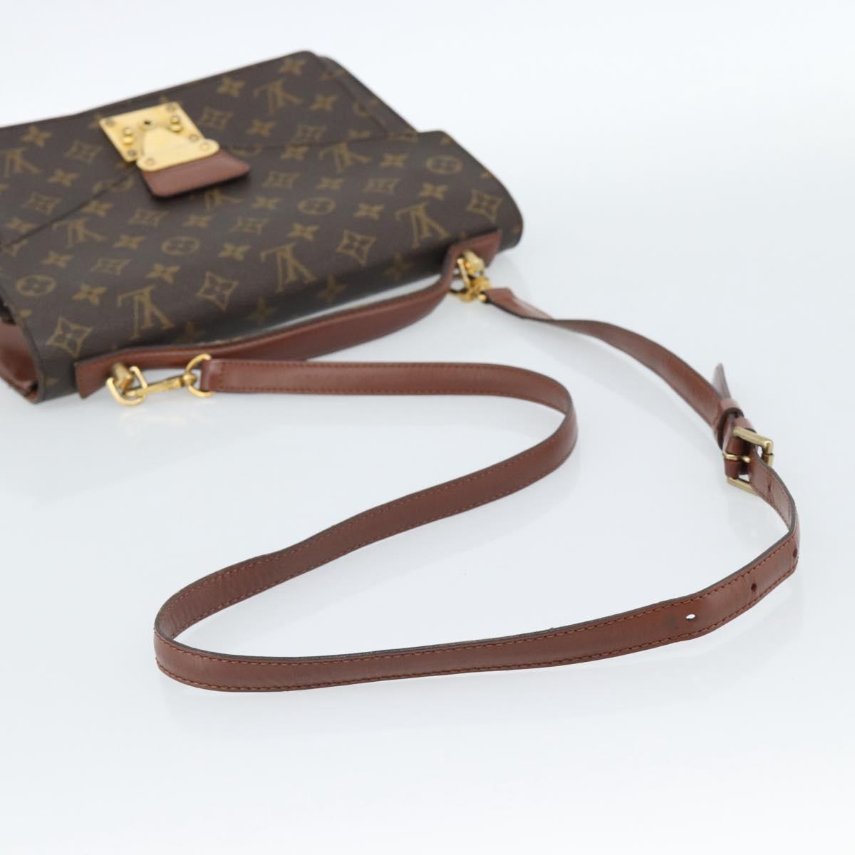 LOUIS VUITTON Monogram Monceau 28 Hand Bag M51185 LV Auth ka4666