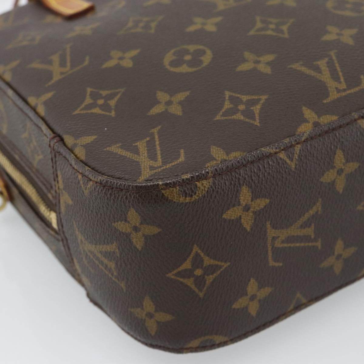 LOUIS VUITTON Monogram Spontini Hand Bag M47500 LV Auth ka4668