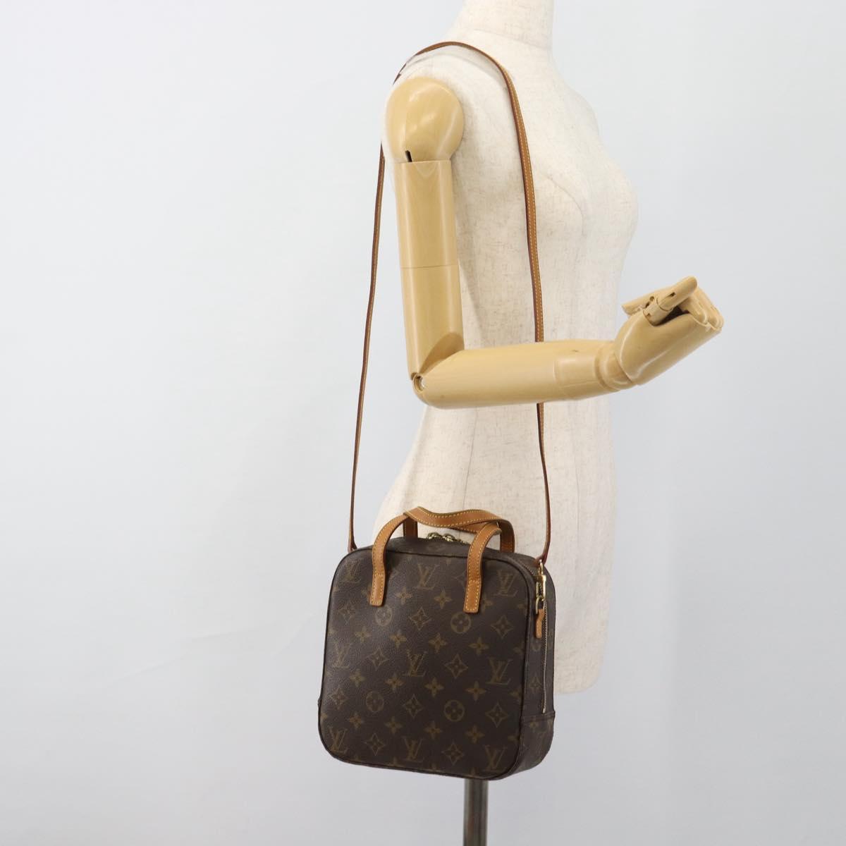 LOUIS VUITTON Monogram Spontini Hand Bag M47500 LV Auth ka4668
