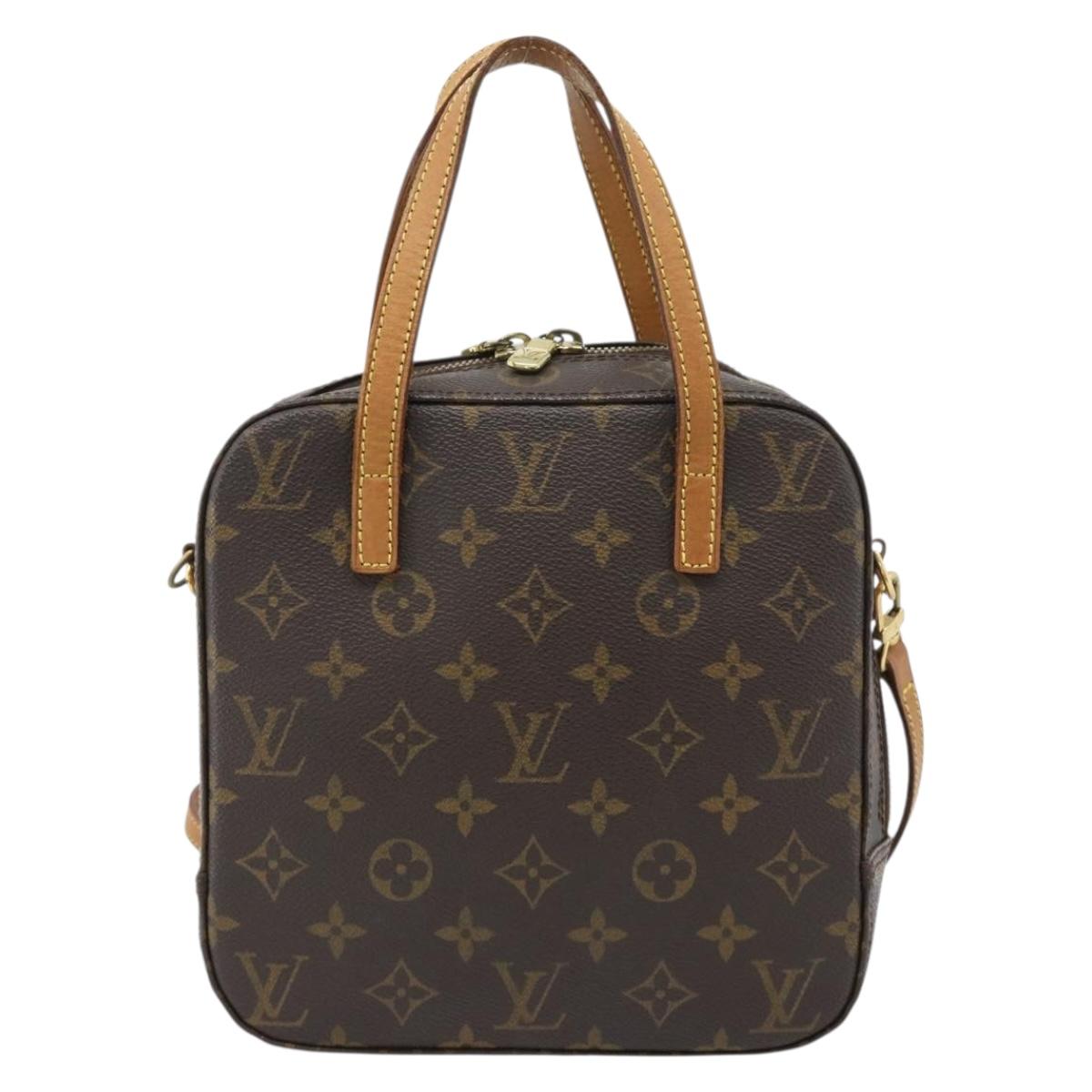 LOUIS VUITTON Monogram Spontini Hand Bag M47500 LV Auth ka4668