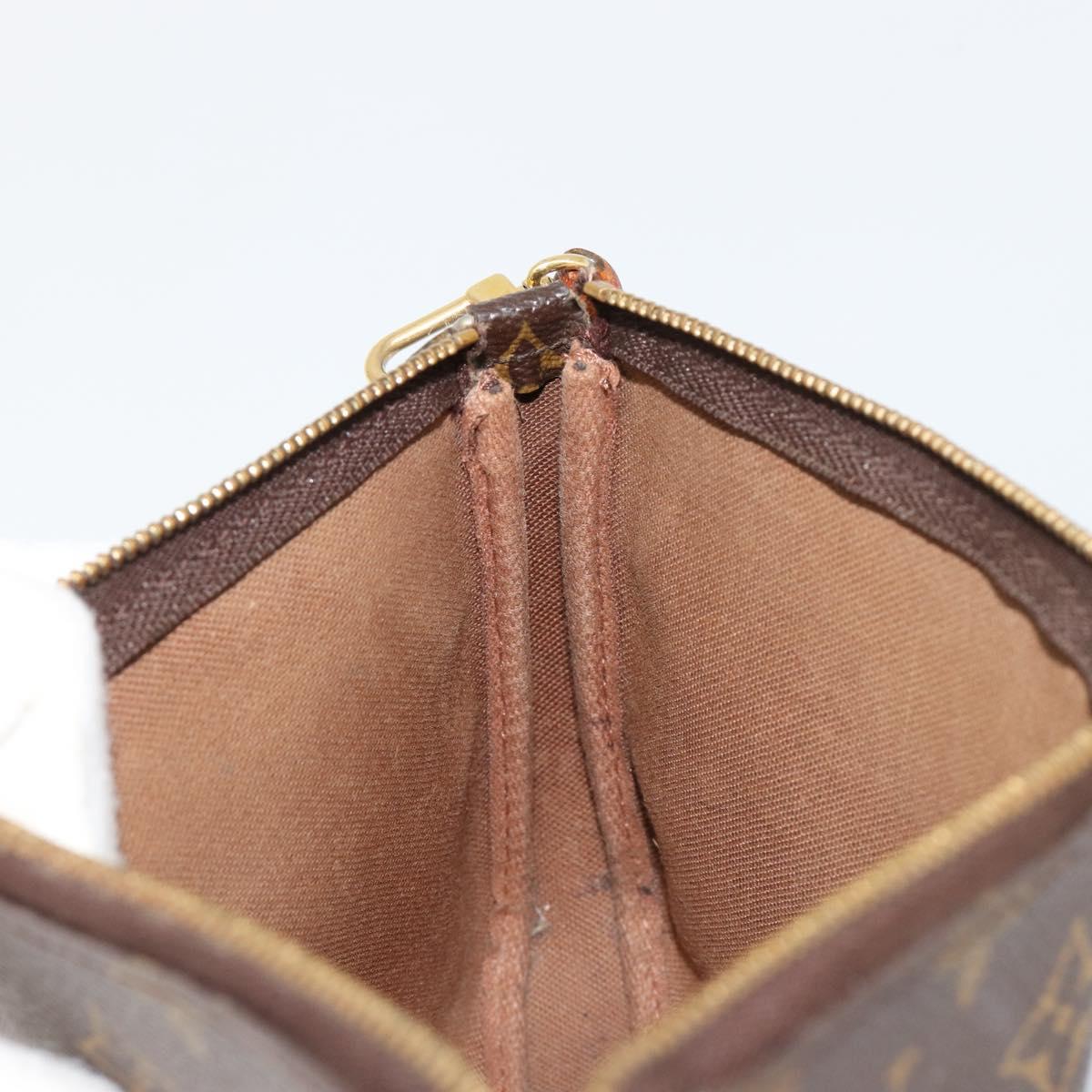 LOUIS VUITTON Monogram Pochette Accessoires Pouch M51980 LV Auth ka4674