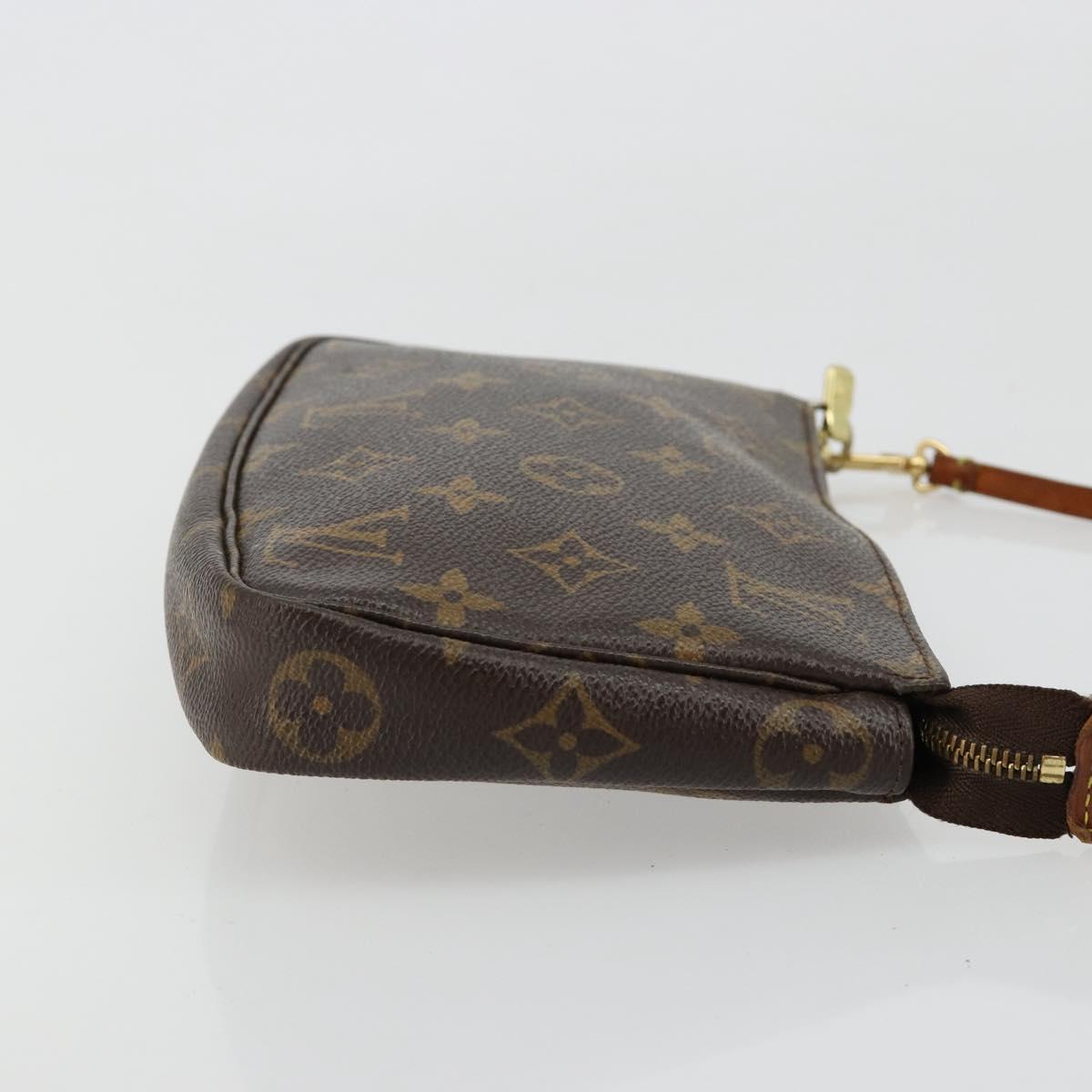 LOUIS VUITTON Monogram Pochette Accessoires Pouch M51980 LV Auth ka4674