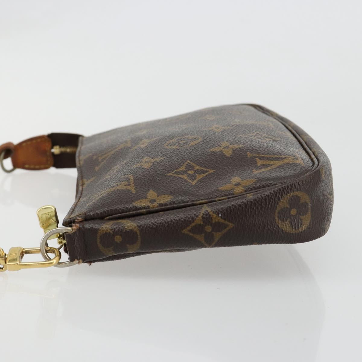 LOUIS VUITTON Monogram Pochette Accessoires Pouch M51980 LV Auth ka4674