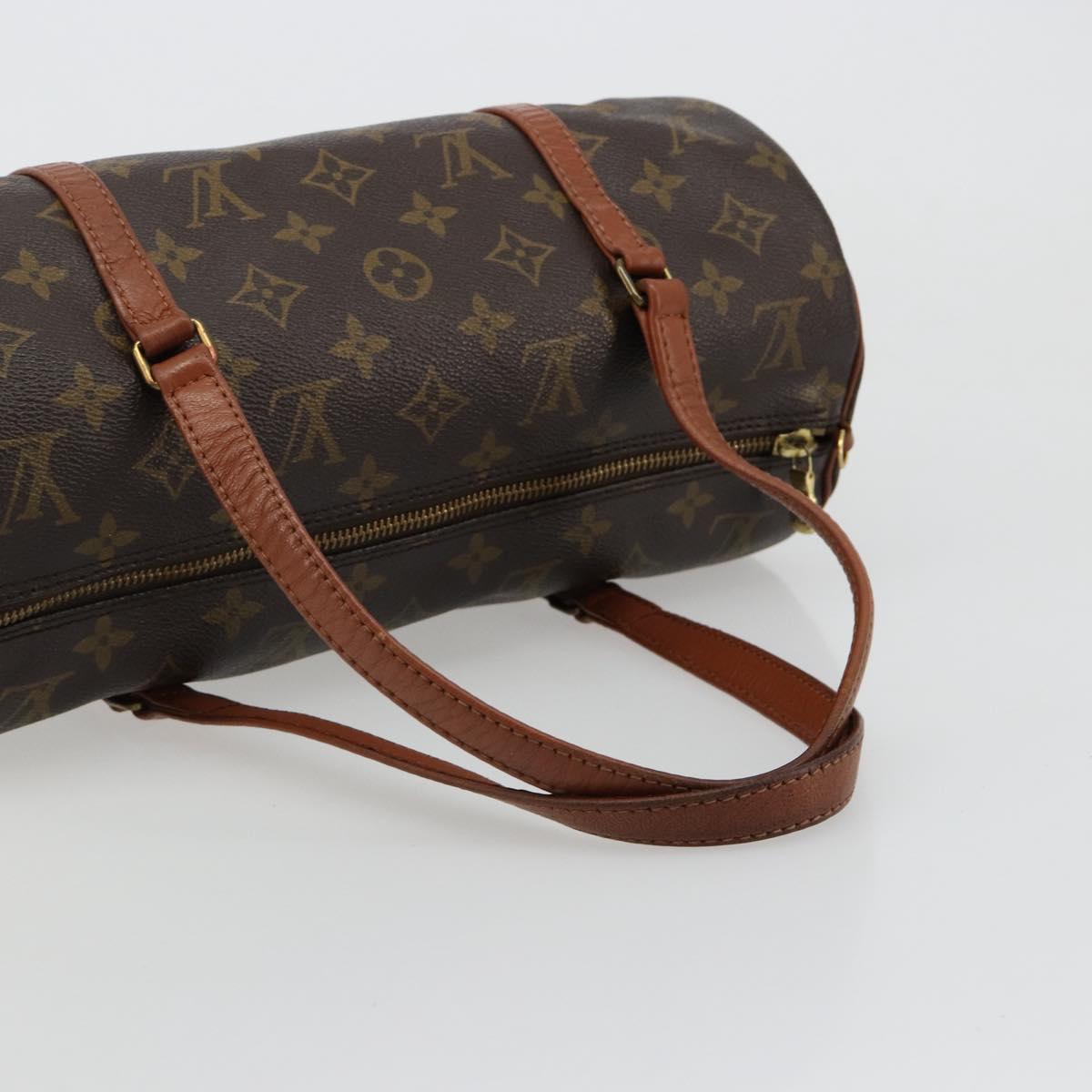 LOUIS VUITTON Monogram Papillon 30 Hand Bag M51385 LV Auth ka4677A