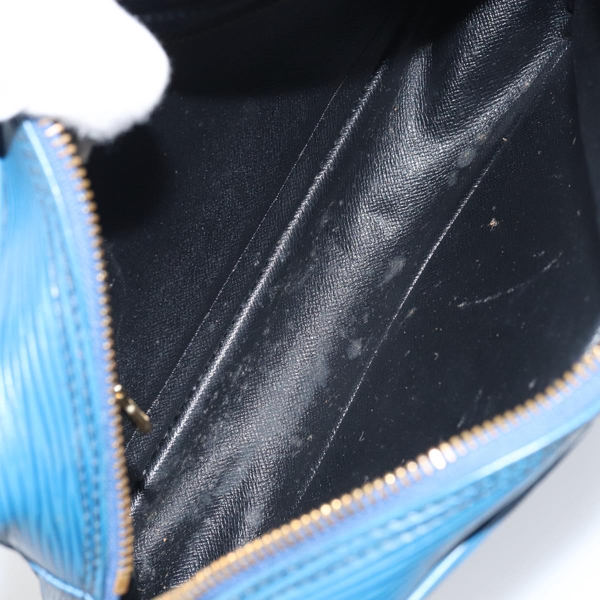 LOUIS VUITTON Epi Trocadero 23 Shoulder Bag Blue M52305 LV Auth ka468