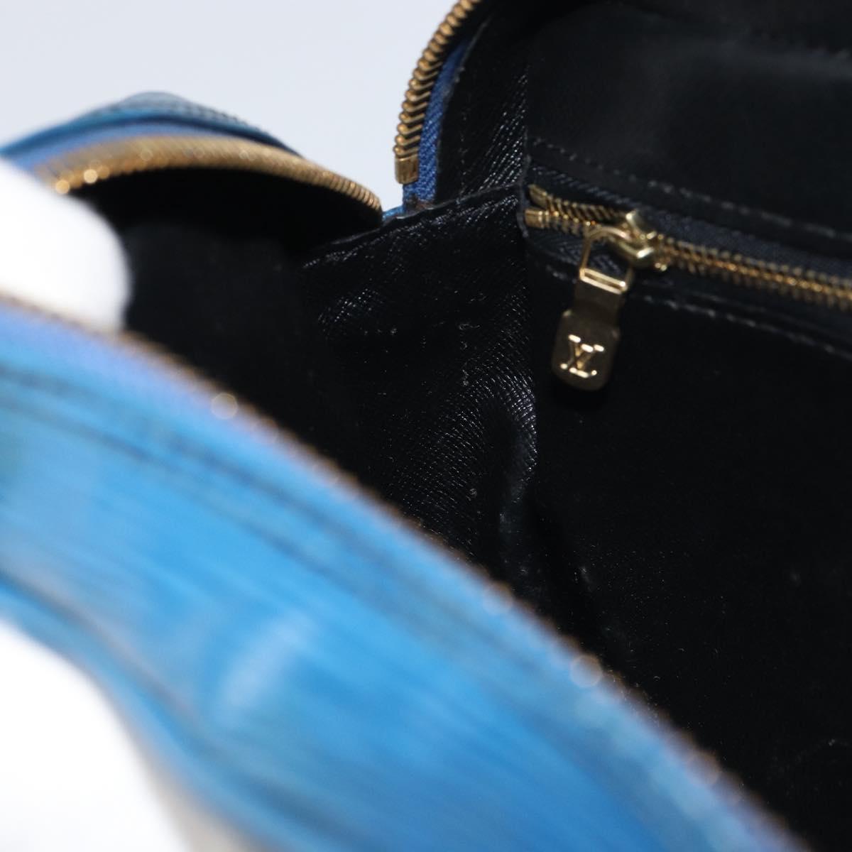 LOUIS VUITTON Epi Trocadero 23 Shoulder Bag Blue M52305 LV Auth ka468