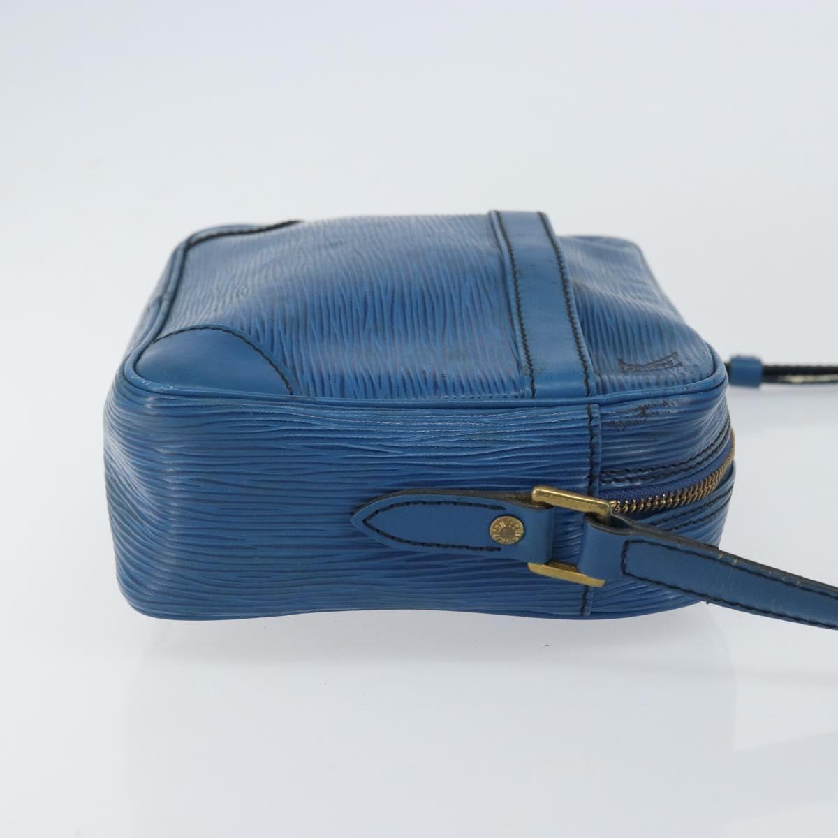 LOUIS VUITTON Epi Trocadero 23 Shoulder Bag Blue M52305 LV Auth ka468