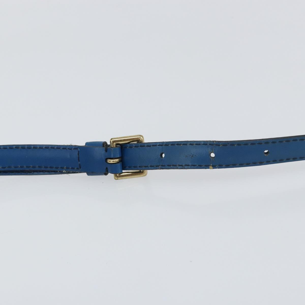 LOUIS VUITTON Epi Trocadero 23 Shoulder Bag Blue M52305 LV Auth ka468