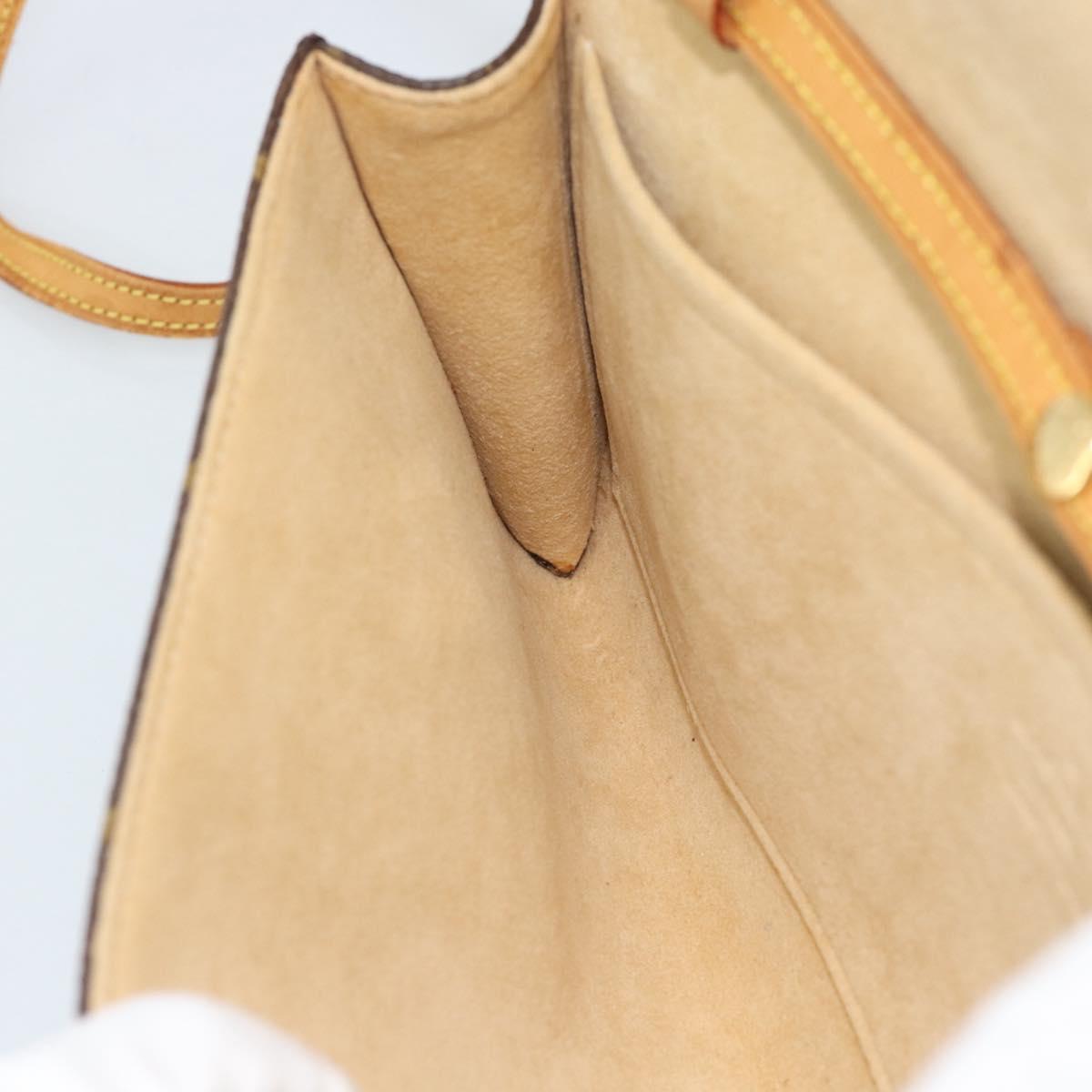 LOUIS VUITTON Monogram Pochette Twin GM Shoulder Bag M51852 LV Auth ka4683A