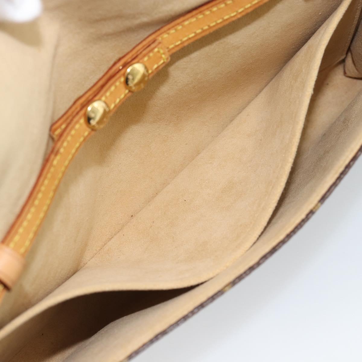 LOUIS VUITTON Monogram Pochette Twin GM Shoulder Bag M51852 LV Auth ka4683A