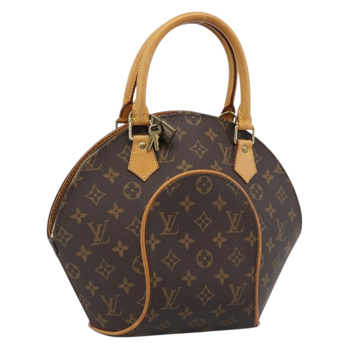 LOUIS VUITTON Monogram Ellipse PM Hand Bag M51127 LV Auth ka4685A