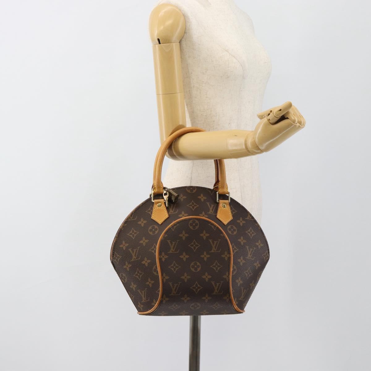 LOUIS VUITTON Monogram Ellipse PM Hand Bag M51127 LV Auth ka4685A