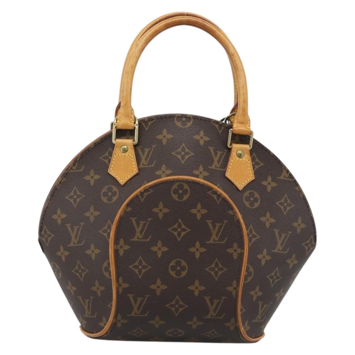 LOUIS VUITTON Monogram Ellipse PM Hand Bag M51127 LV Auth ka4685A