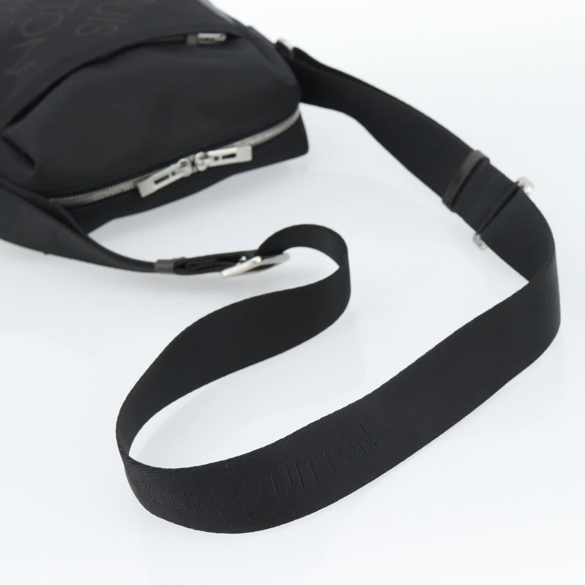 LOUIS VUITTON Damier Geant Citadan NM Shoulder Bag Black M93223 LV Auth ka4686V