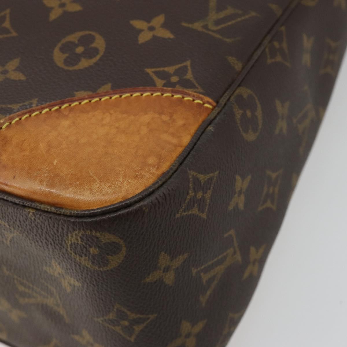 LOUIS VUITTON Monogram Boulogne 35 Shoulder Bag M51260 LV Auth ka4688