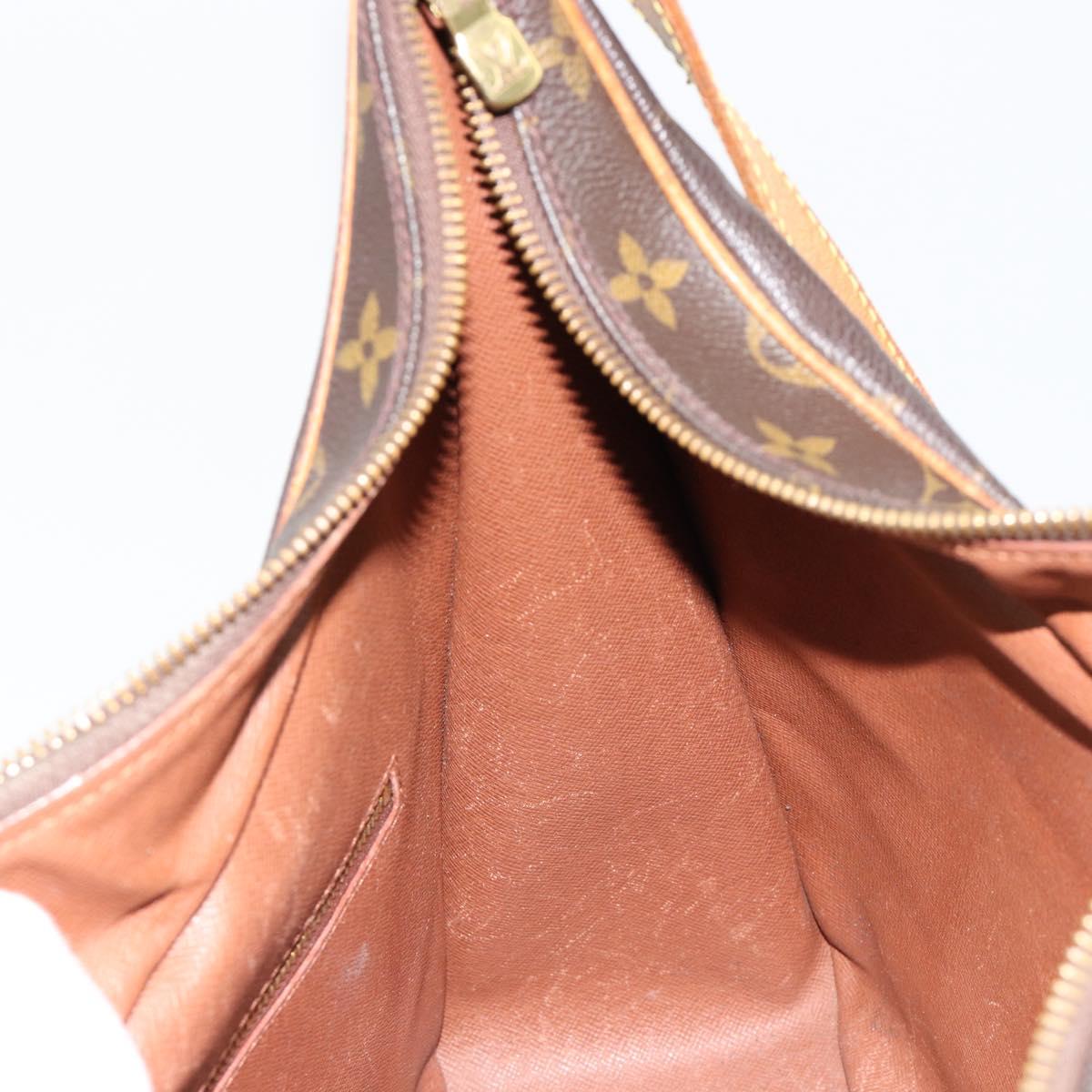 LOUIS VUITTON Monogram Boulogne 35 Shoulder Bag M51260 LV Auth ka4688