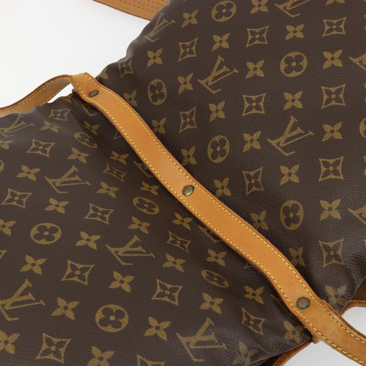 LOUIS VUITTON Monogram Saumur 30 Shoulder Bag M42256 LV Auth ka4691