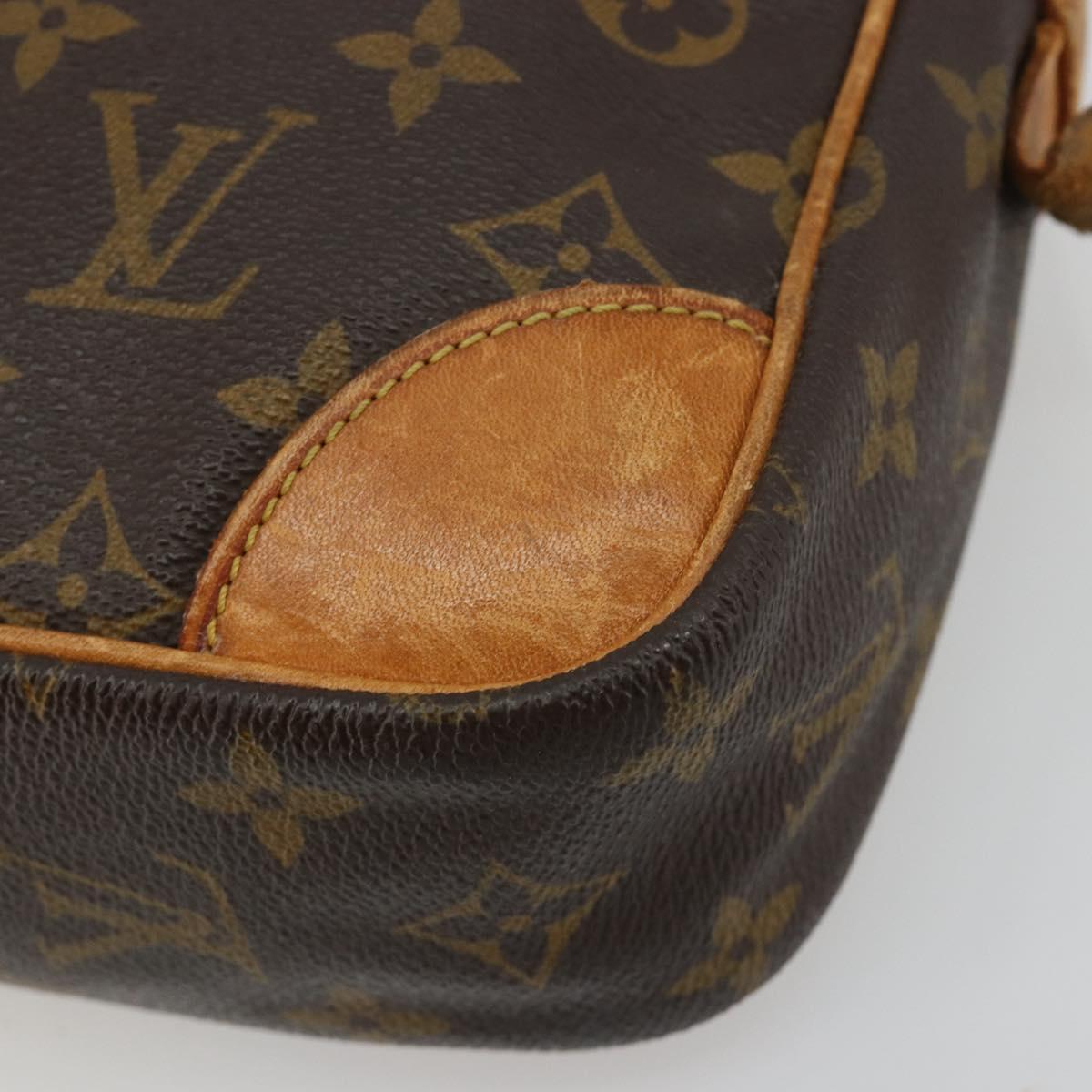 LOUIS VUITTON Monogram Compiegne 28 Clutch Bag M51845 LV Auth ka4698
