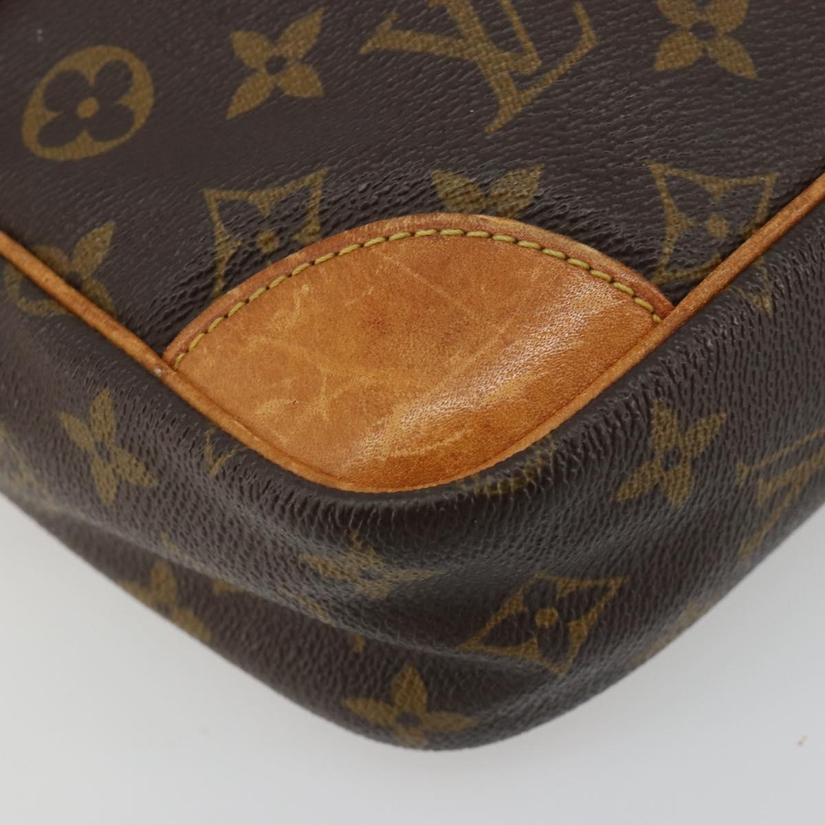 LOUIS VUITTON Monogram Compiegne 28 Clutch Bag M51845 LV Auth ka4698