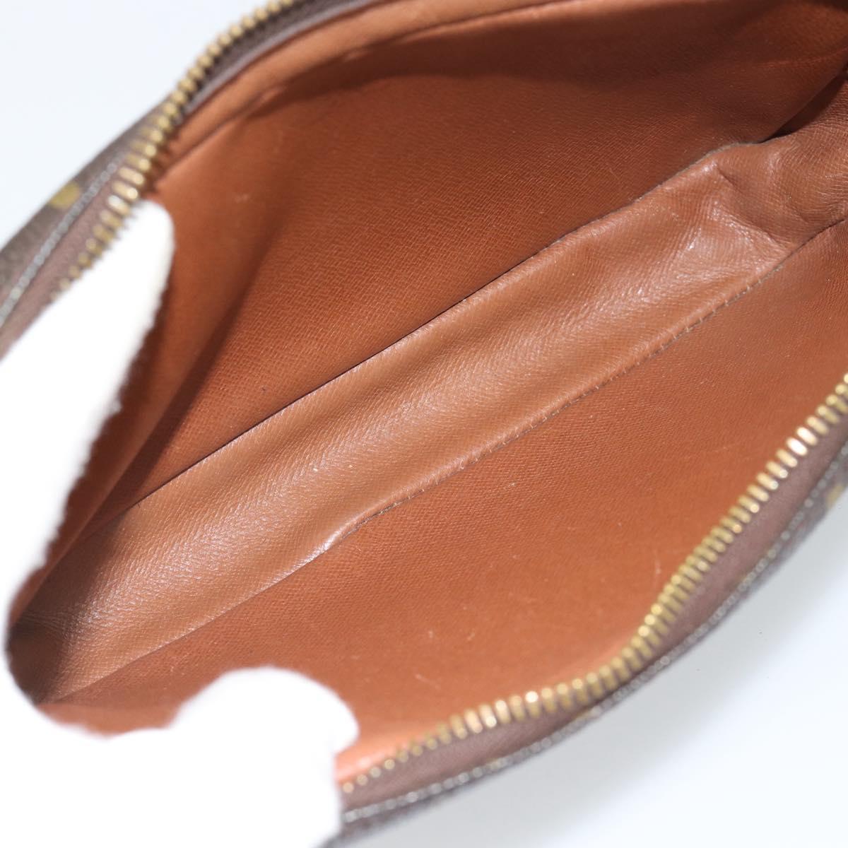 LOUIS VUITTON Monogram Marly Dragonne PM Clutch Bag M51827 LV Auth ka4699